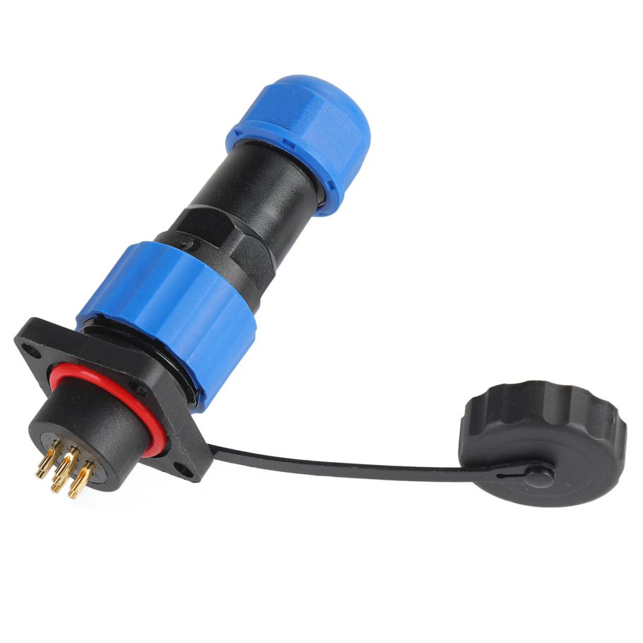Waterproof Male Plug Female Socket Aviation Power Connector SP16 2-9Pin