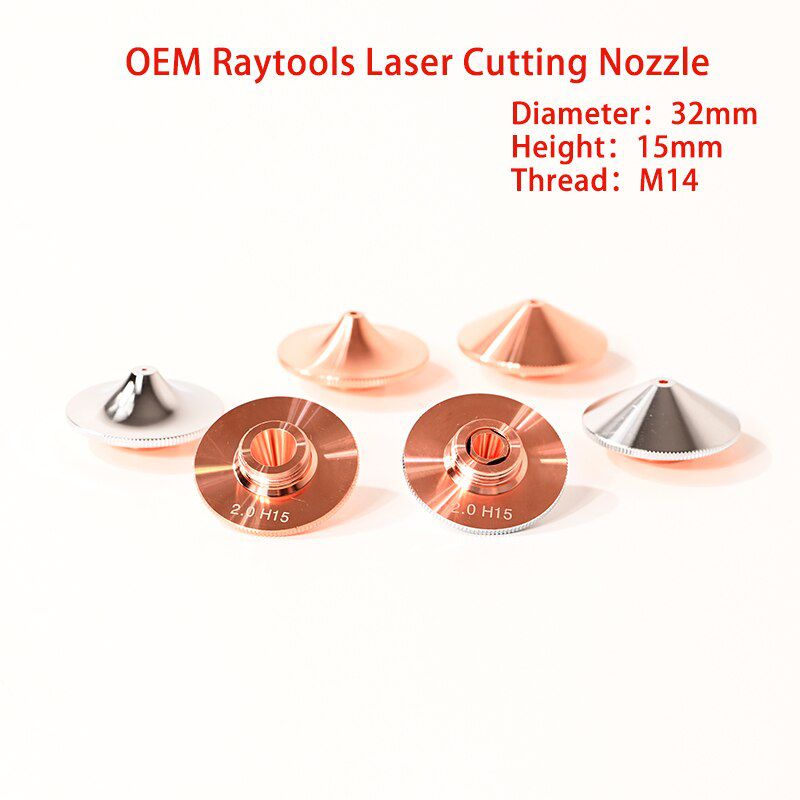 OEM D32 H15 M11 Laser Cutting Nozzle for Raytools BT240S BM109 BM114S BM111 BM115 BM116 HSG High Speed