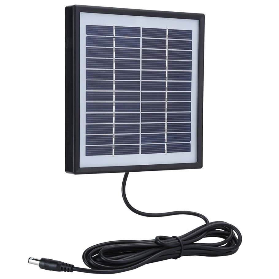 2W 12V Multifunctional Solar Panel Polysilicon Charging Board With Border HD
