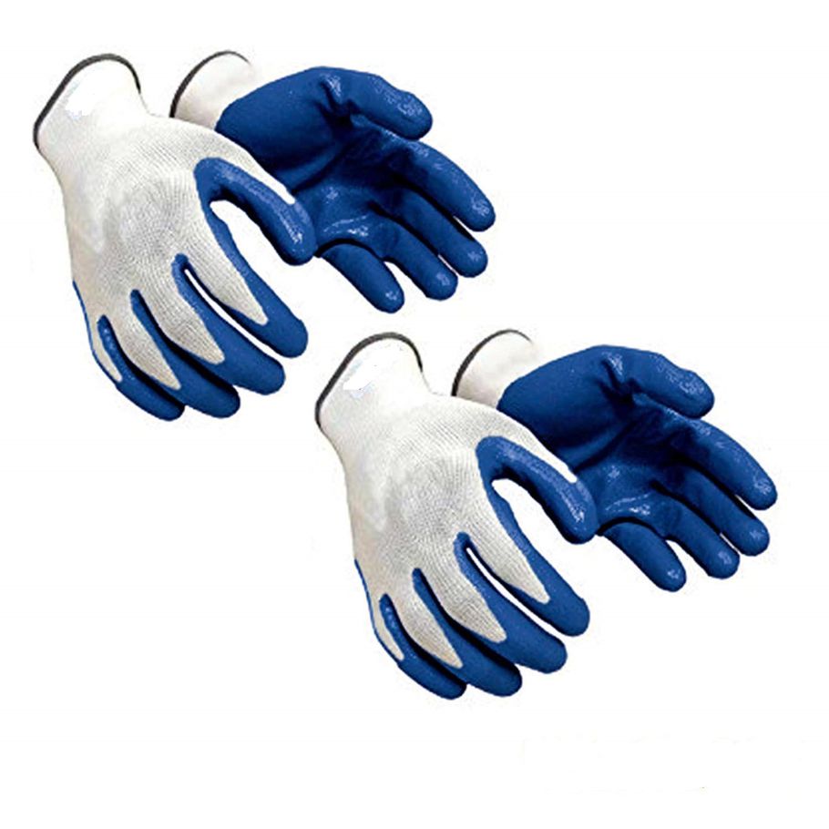 Nylon Safety Hand Gloves | Anti Cut | Cut Reseistant | Industrial | Domestic Hand Gloves (3 Pair)