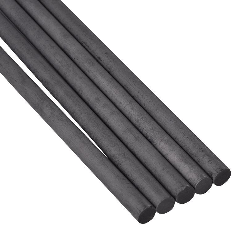 5Pcs/Lot dia10mm 99.9% Graphite Rods Welding Electrode  Rod Bars Carbon Rod Machine Tools for Light Industry Metallurgy