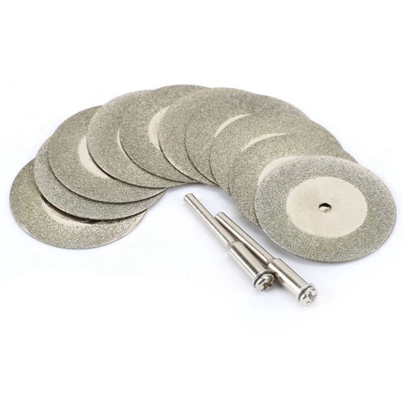Delicate product 10Pcs  Accessories 35mm Diamond  Cutting Disc for Metal Grinding Wheel Disc Mini Circular Saw for Drill Rotary Tool