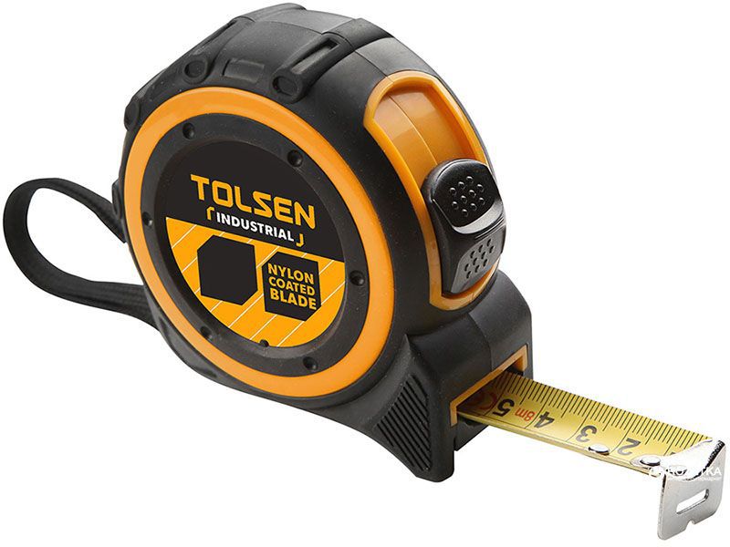 TOLSEN MEASURING TAPE(METRIC AND INCH) 5M/16ft x 25mm-36004