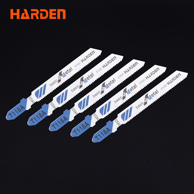 Harden 5Pcs Jig Saw Blade Set(T118A)-613331