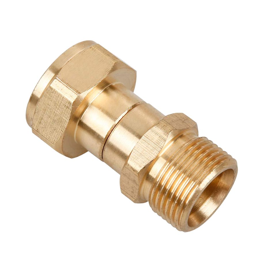 Delicate product Pressure Washer Swivel Joint, Kink Free Gun To Hose Fitting, Anti Twist Metric M22 14Mm Connection, 3000 Psi