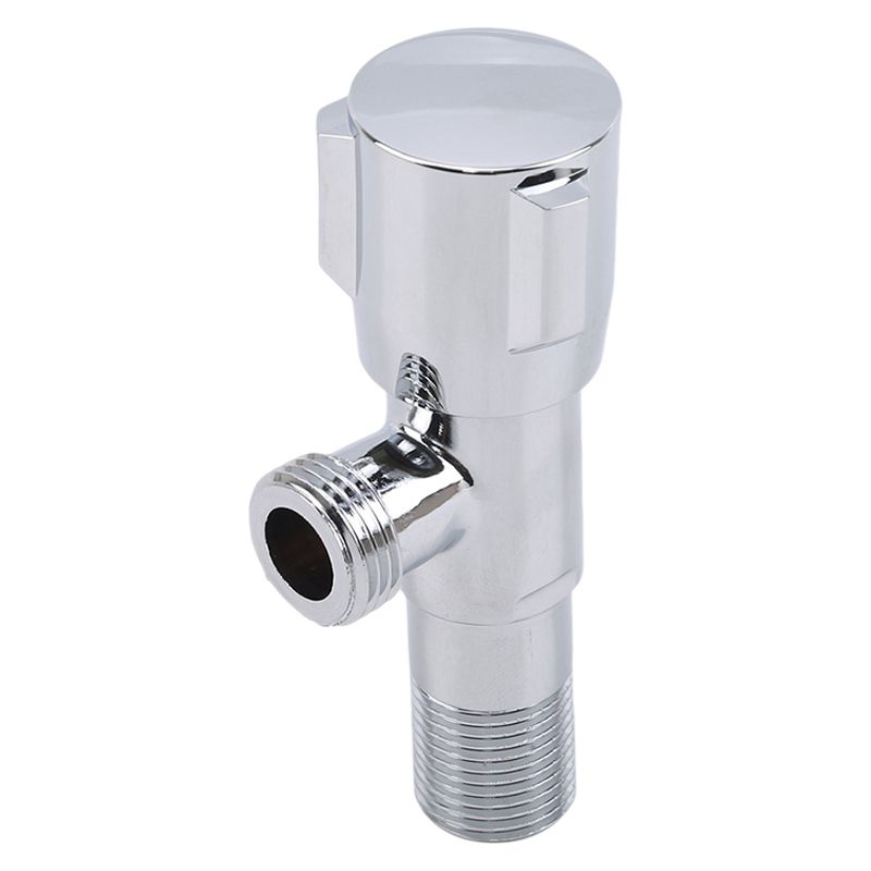 Bathroom Toilet Water Heater Tank Hot and Cold Water Angle Valve One Inlet and One Outlet Stainless Steel Stop Valve