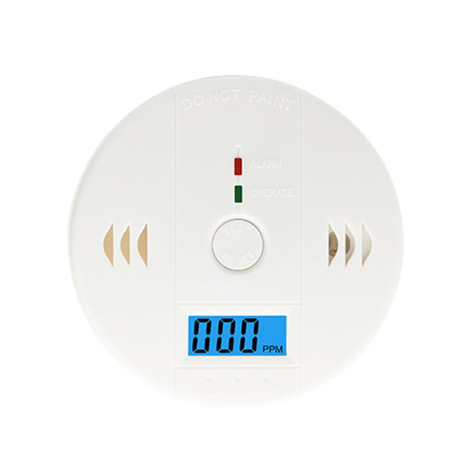Household Coal Smoke Detector Carbon Monoxide Detector Alarm-white