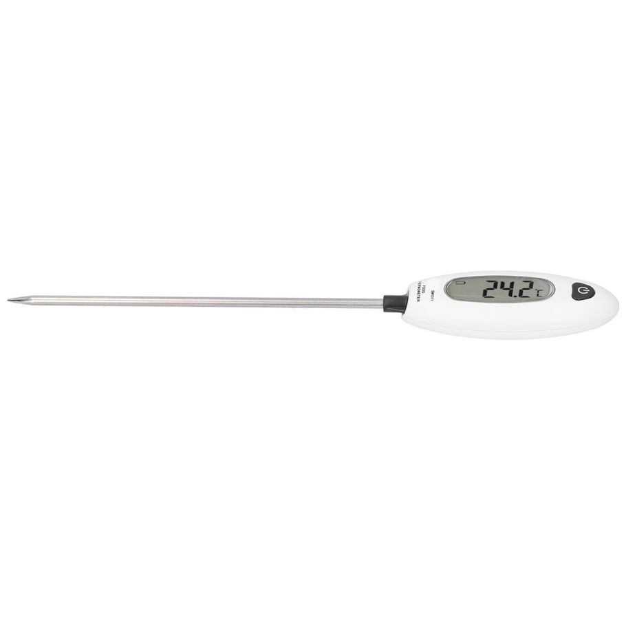 Electronic Thermometer High Accuracy Stainless Steel Probe Temperature Meter DC