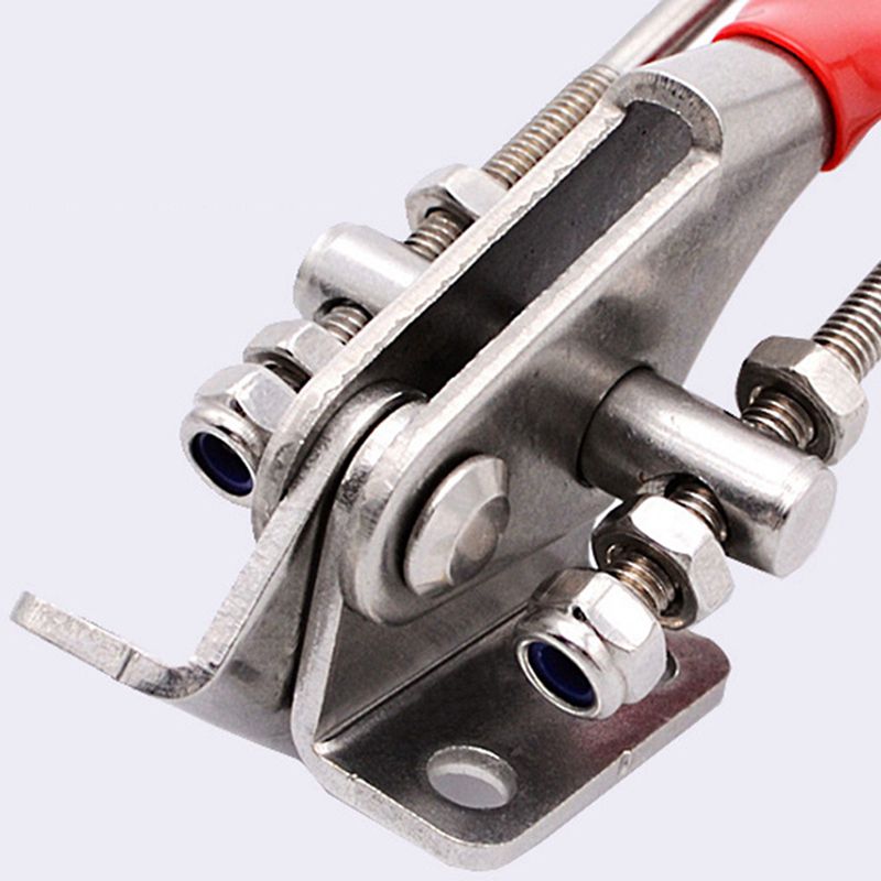 Industrial Hardware Stainless Steel Threaded Adjustment Buckle Mechanical Equipment Lock Box Buckle Hasp