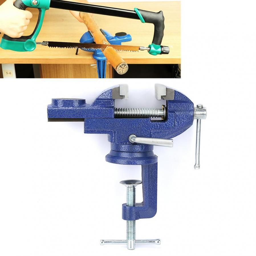 Clamp Vise Mini DIY 360 Degree Ro ng Alloy Equipment uesd for Table Electric Drill