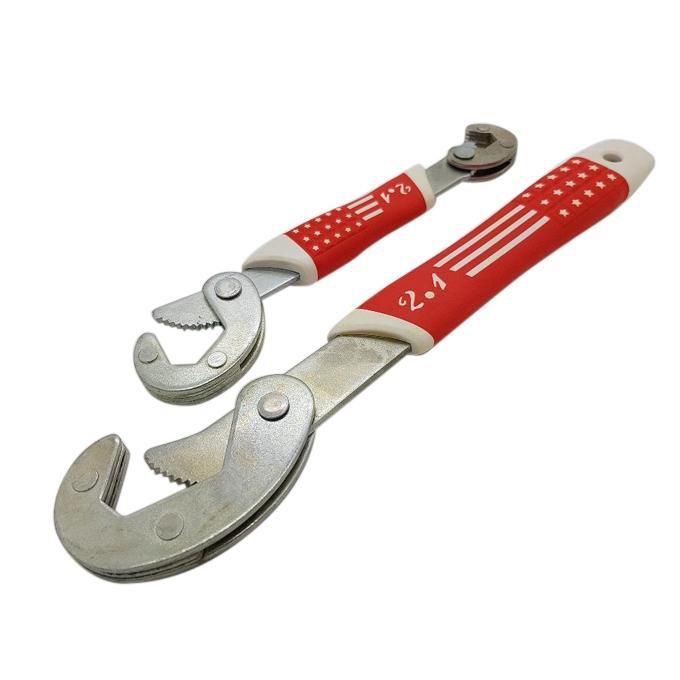 Snap and Grip Auto Wrench - Silver