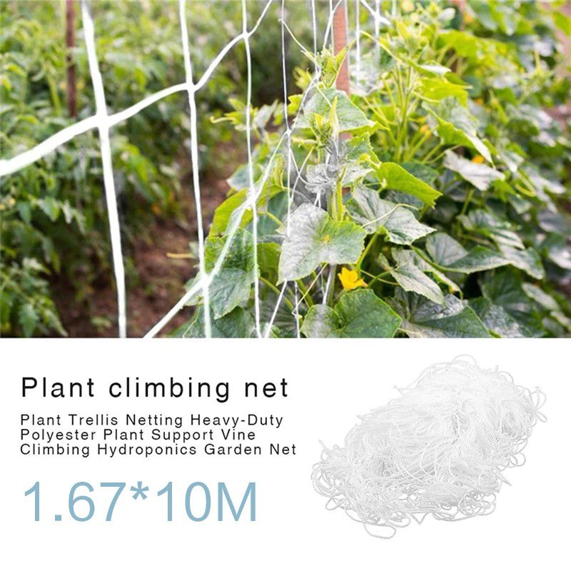 Net Climbing Rope Gardening Pla-nt Climbing Net for Pla-nt Growth