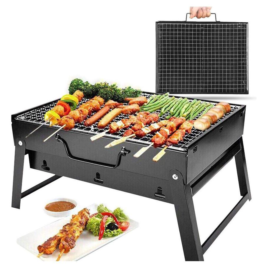 Bbq Portable Barbecue Grill 17 Inch