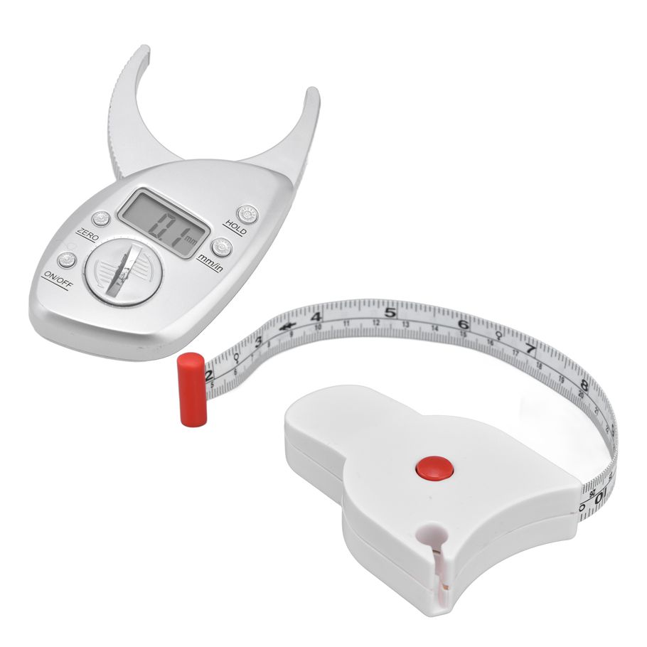 Caliper Body Tape Measure Tool 0-50mm Measuring Range 0.1mm Resolution ABS
