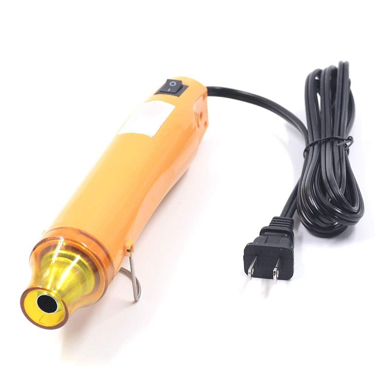 Mini Hot Air Thermostat Heat Hot Air Blower Thermal Power Tool Soldering Heat Air Tool for Soft Pottery DIY Tool, US Plug
