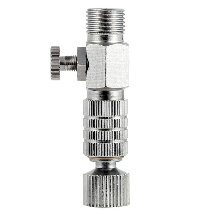 Professional Airbrush Accessories Air Brush Quick Release Coupler Plug (Disconnect) Airbrush Airflow Adjustment Control Valve Coupling - 1/8
