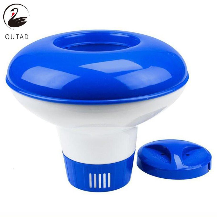 Automatic medicine feeder for sterilizing floating water in swimming pool Plastic Above ground swimming pool Spa