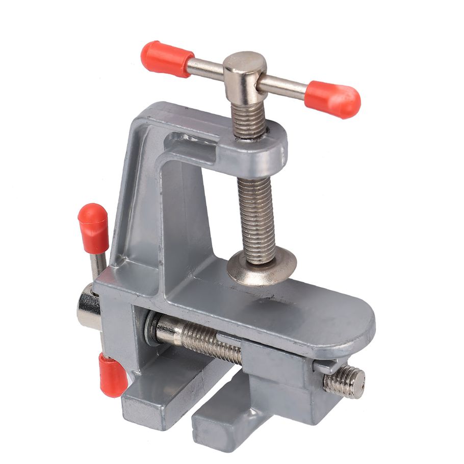 Mini BenchVise 1.1inch Jaw Opening Table Clamp for DIY Grinding Drilling Carving
