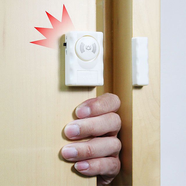 Outre MC06-1 Entry Window Door Alarm Wireless Sensor Security System (White)