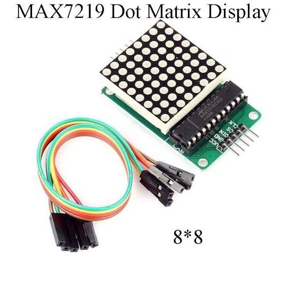 Max7219 Dot Led Matrix Module MCU Control LED Display Module