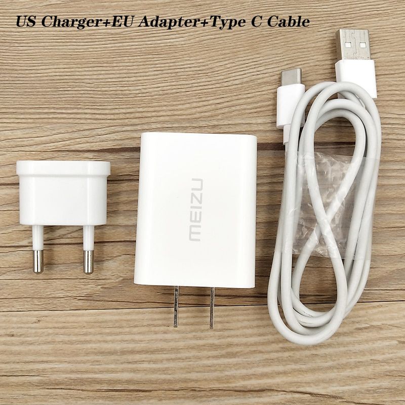 Meizu Fast Charger 12V 2A Quick Charger Adapter Micro usb/Type C Cable For Mei zu 16 T 17 Pro 16s 15 M6S M5S M3S M5 M6