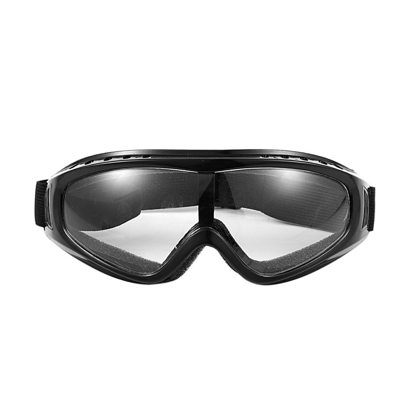 Airsoft Goggles  Paintball Clear Gles Wind Dust Protection Motorcycle, Black