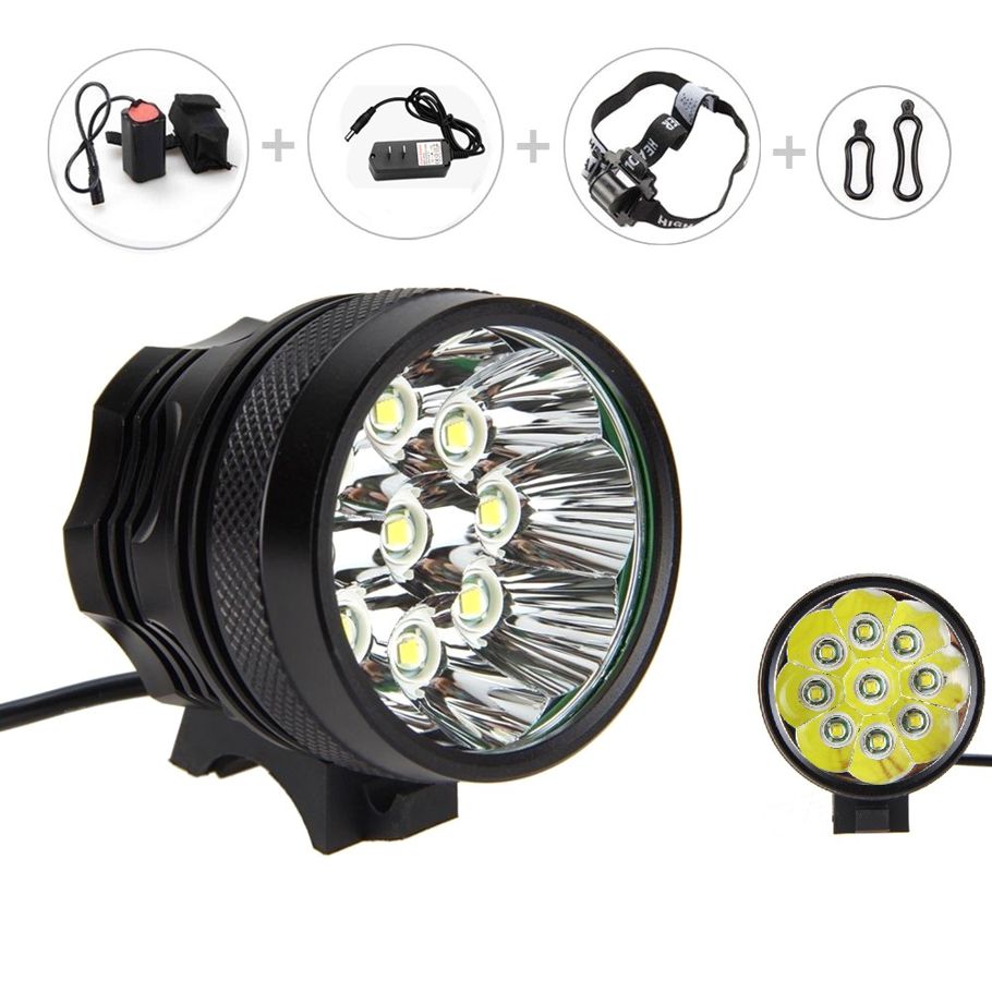 XML-T6 3-mode LED Bicycle Light Outdoor Cycling Bike High Power Flashlight