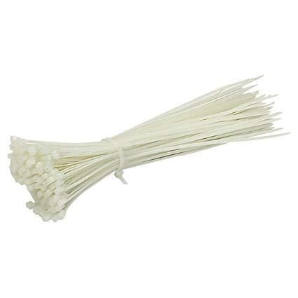 Cable Ties 200pcs (4 Inch) - _White_