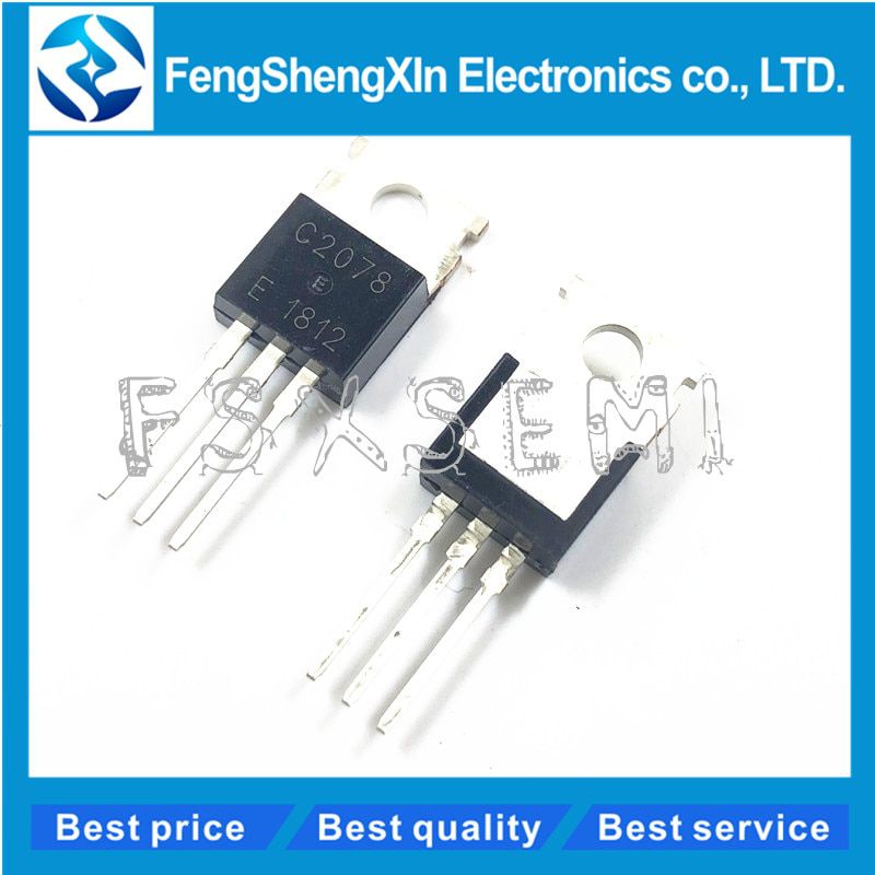 10pcs/lot 2SC2078 C2078 E Power Transistors TO-220