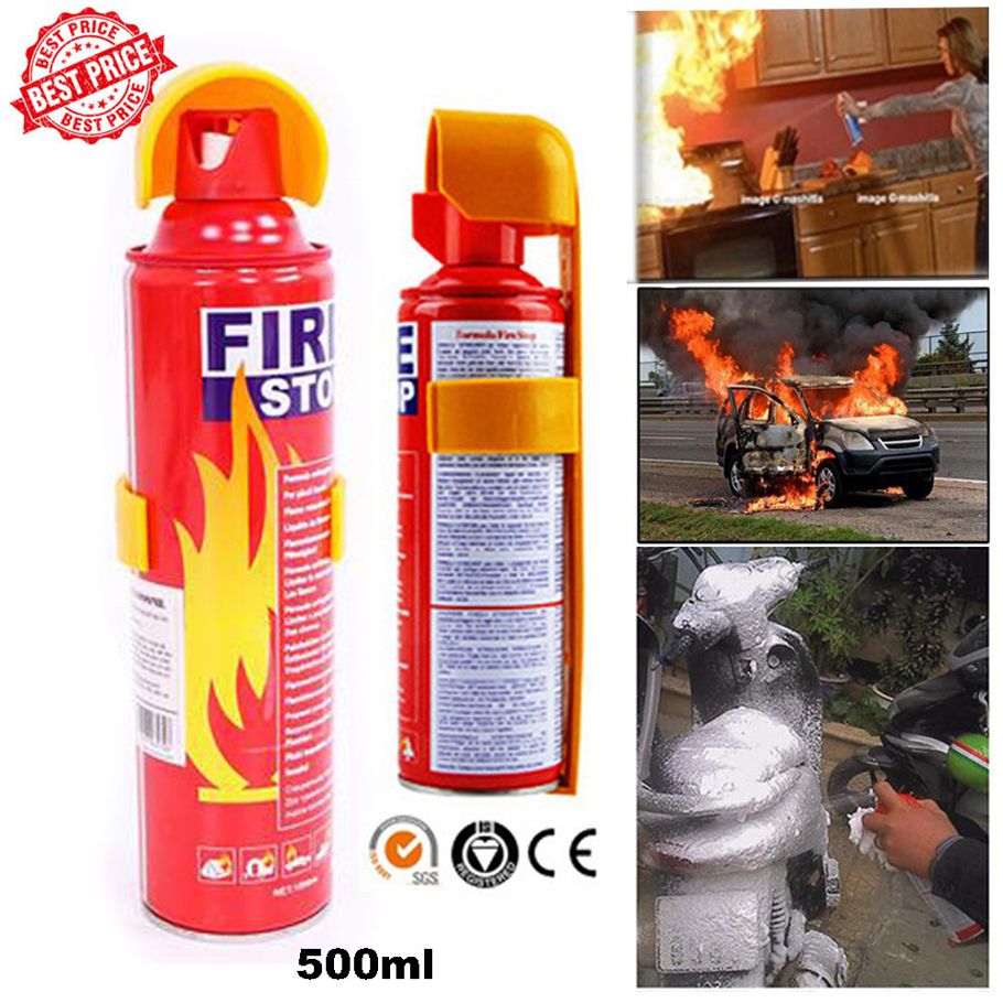 Fire Stop Spray Mini Fire Extinguisher 500 ML
