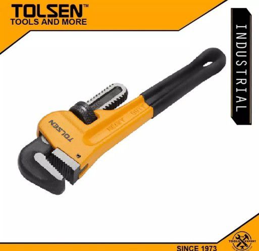 TOLSEN Pipe Wrench (14" or 350mm) Industrial Series 10070
