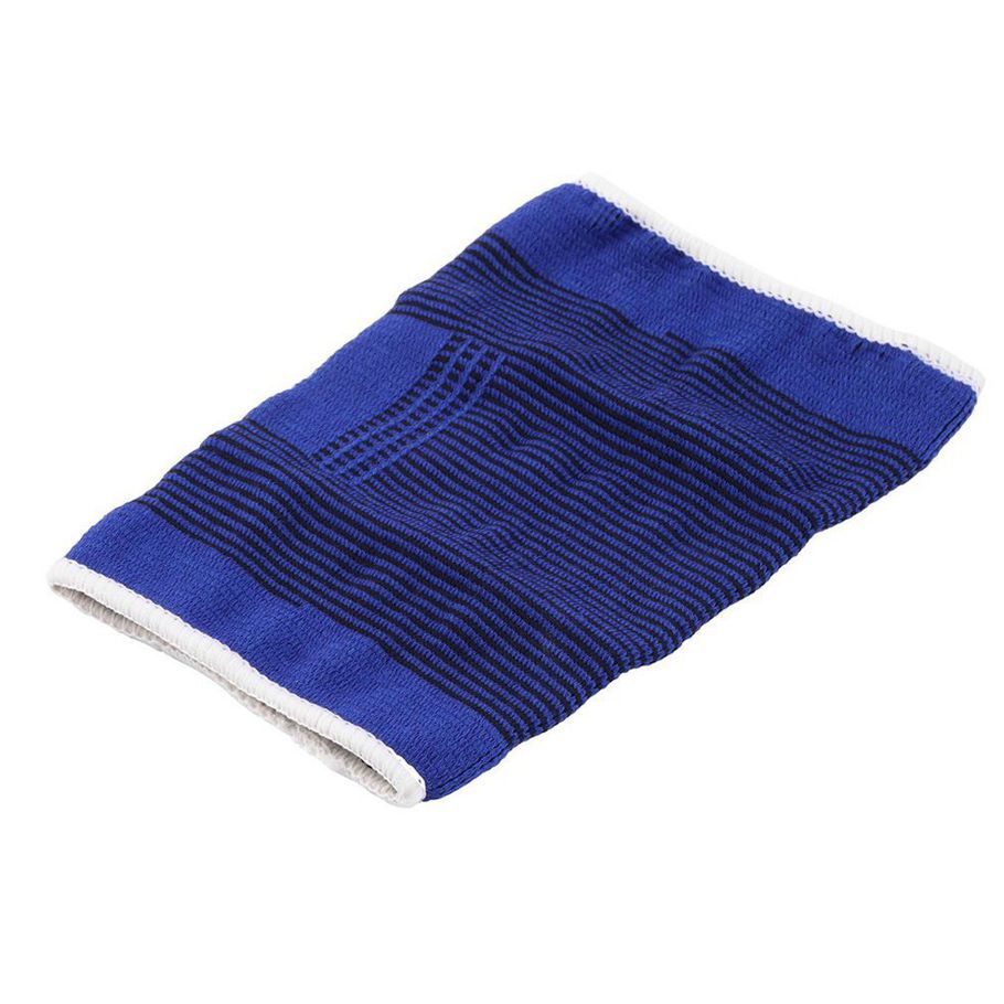 Soft Elastic Breathable Support Brace Knee Protector Pad Sports Bandage - Blue