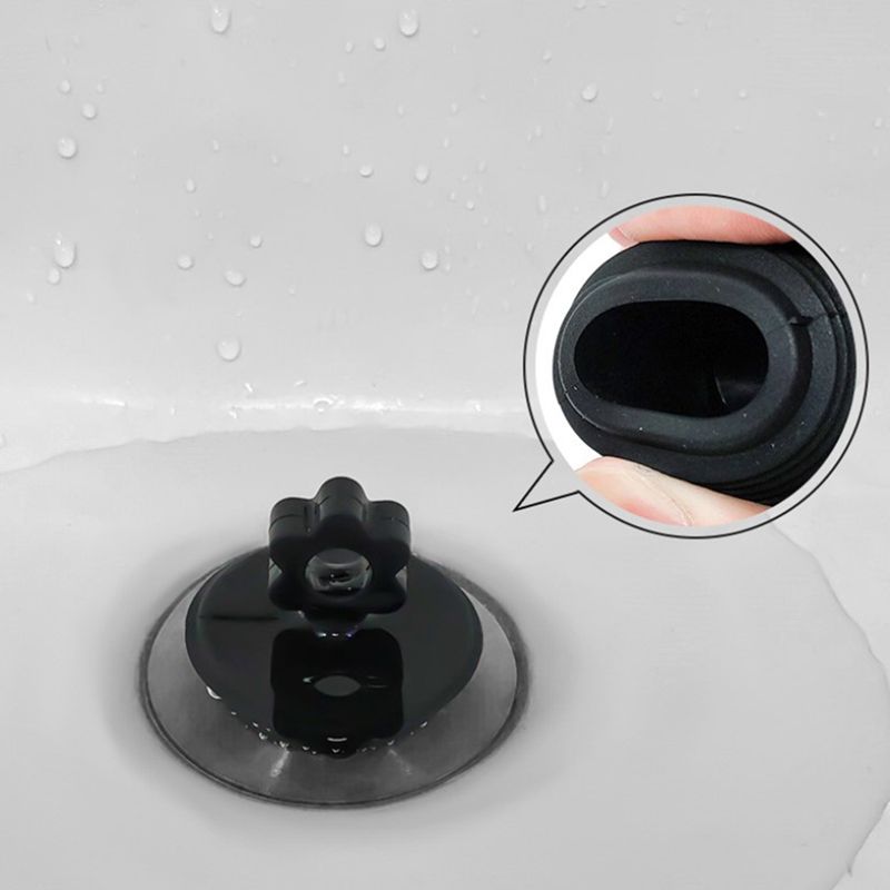 Universal Silicone Drain Stopper Plug for Kitchen Bathtub (2 Pack)