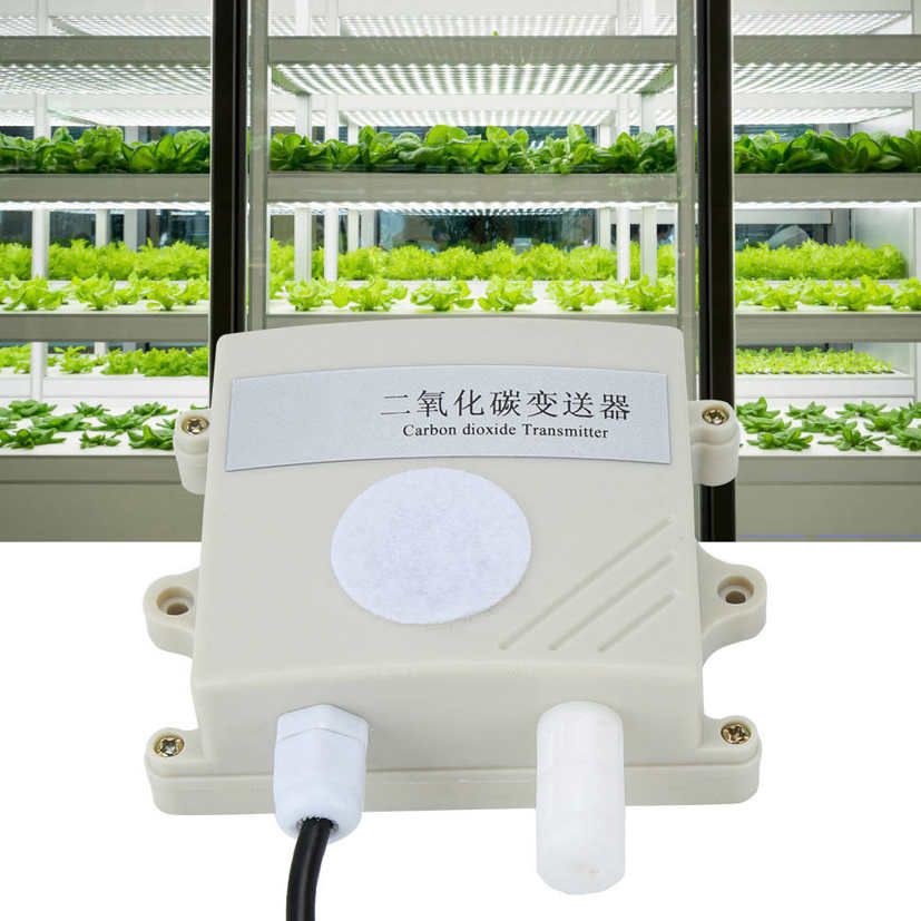 CO2 Sensor High Accuracy Carbon Dioxide Transmitter 400-5000PPm for Agricultural Greenhouse