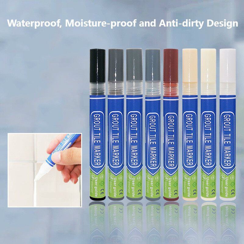 Panda Online Bathroom Kitchen Flooring Refresher Gap Repair Waterproof Grout Tile Marker Pen Paint Cleaner