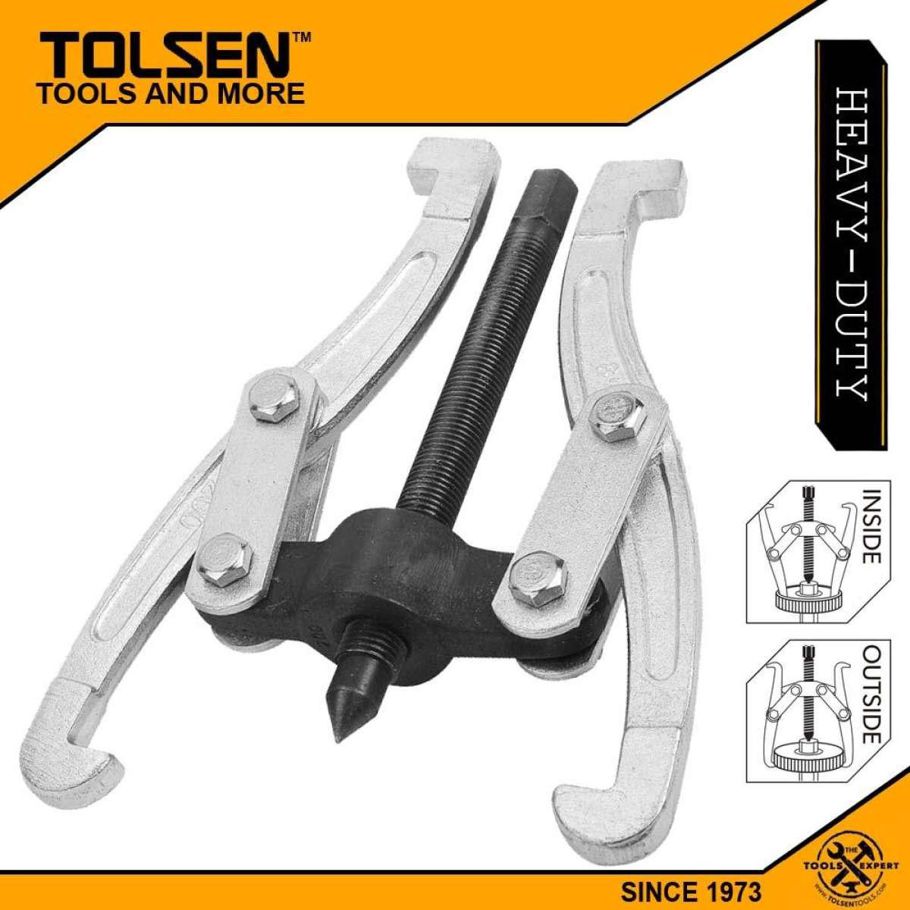 TOLSEN Two-Jaw Gear Puller Adjustable (4