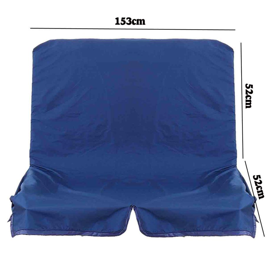 【LimitedOffer】3 Seat Swing Garden Swing Chair Cover Waterproof Dustproof UV Protector-153*52*52cm