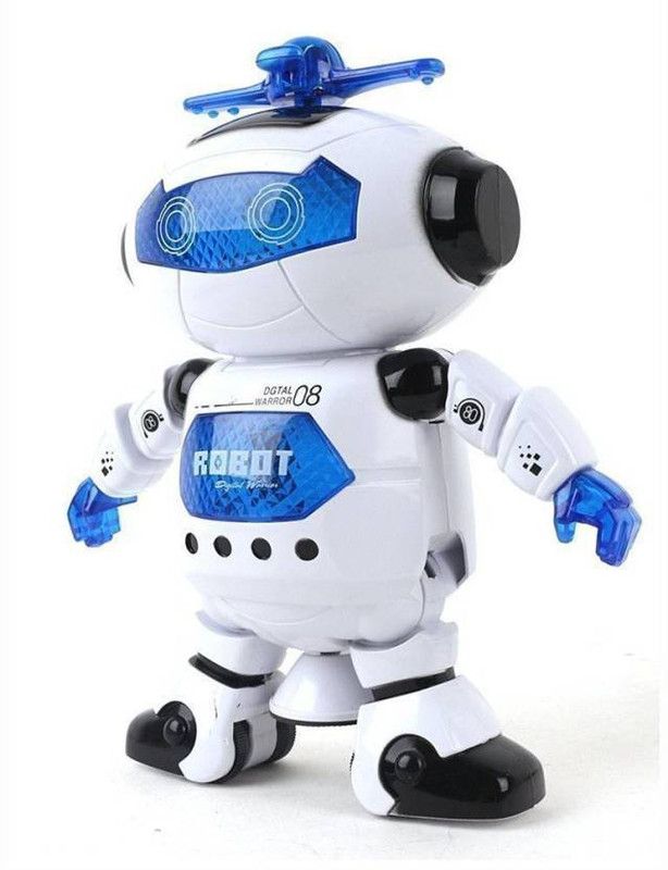 KRISHNA MUSICAL&DANCING NAUGHTY ROBOT FOR KIDS (Multicolor)  (Multicolor)