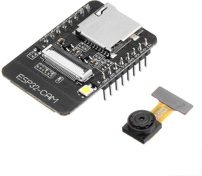 xcluma OV2640 ESP32-CAM Wireless WiFi Bluetooth, ESP32 CAM 5V with OV2640 Camera Module Electronic Components Electronic Hobby Kit