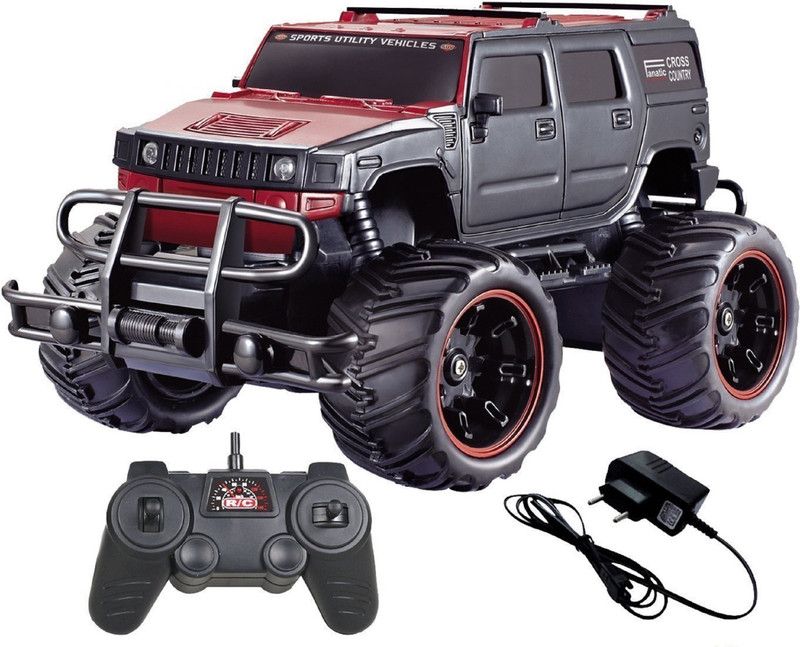 zest 4 toyz OFF ROADING Monster Racing H2 Hummer SCALE 1:16  (Red, Black)