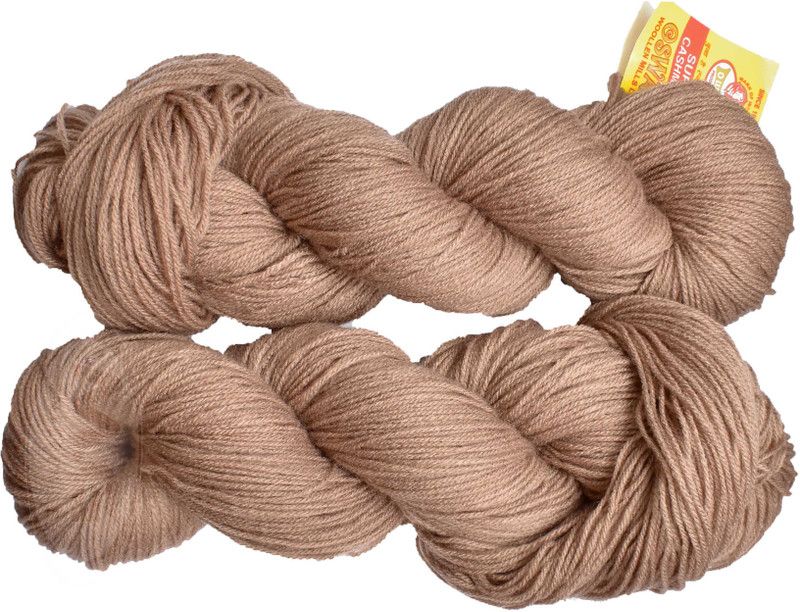 KNIT KING Represents Oswal 3 Ply Knitting Yarn Wool, Skin 500 gm ART - AC