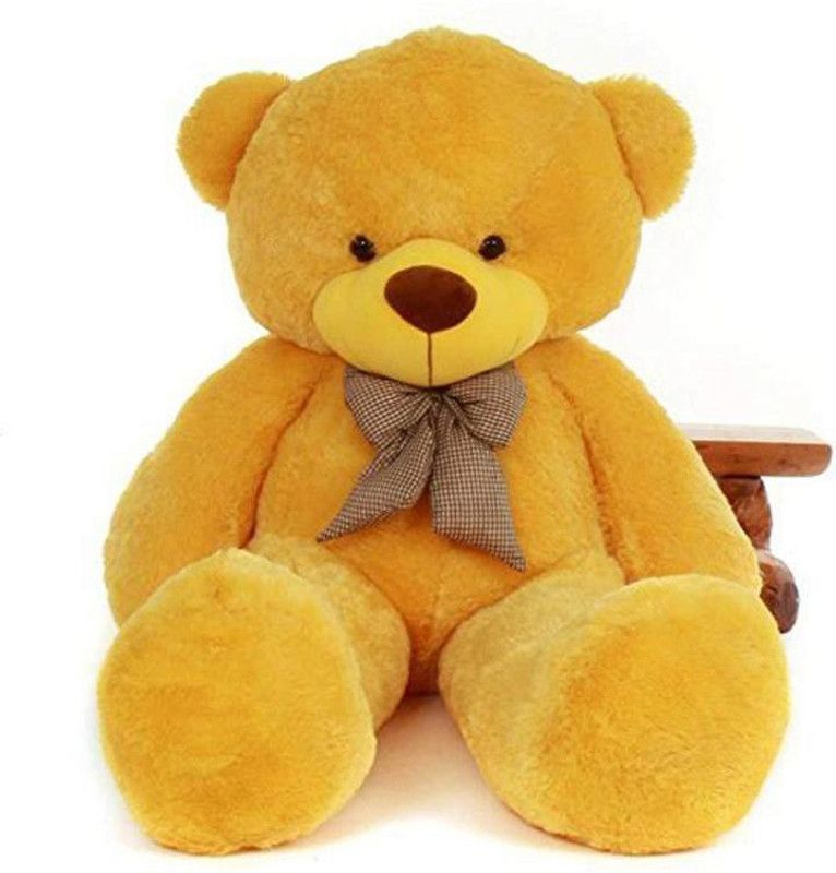 JASIL New Teddy Bear Big Size 5ft - 60 inch  (Yellow)