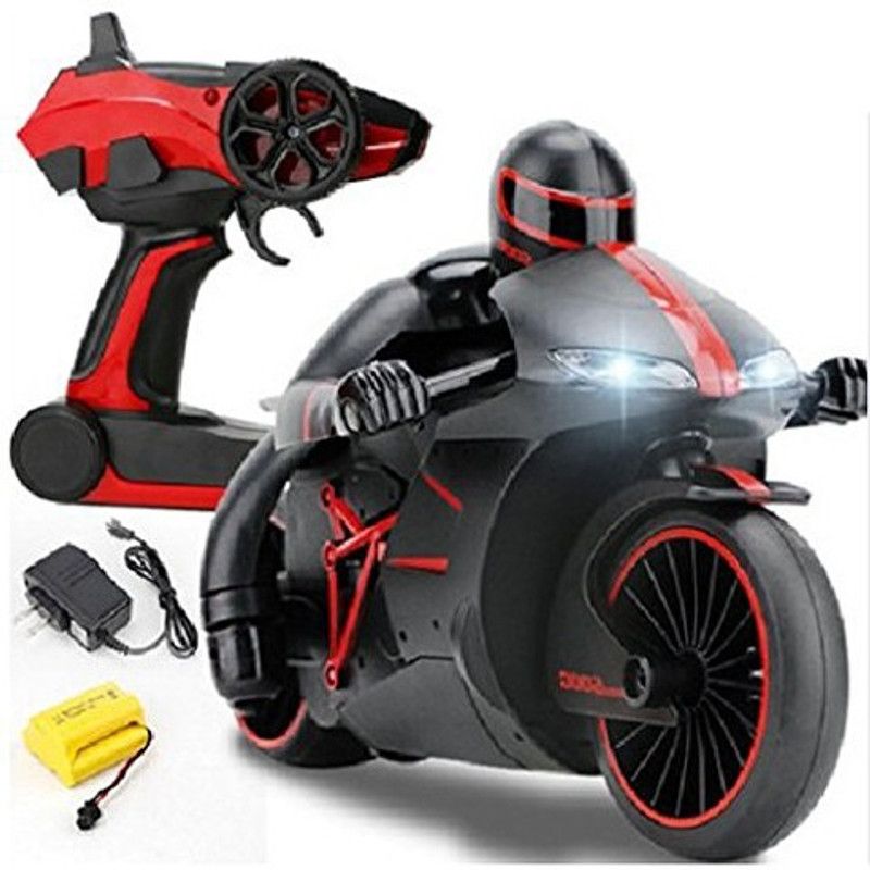 TinyTales Motorcycle Bike with Bright LED Headlights (Red)  (Multicolor)