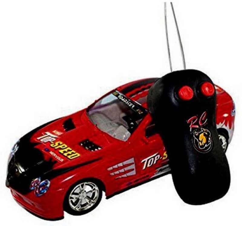 Amazia Remote Control First Learder Racing Car With Close Roof for kidz.  (Red)