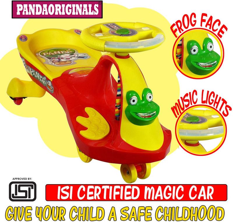Pandaoriginals Frog Red magic car 4545 Tricycle  (Red)
