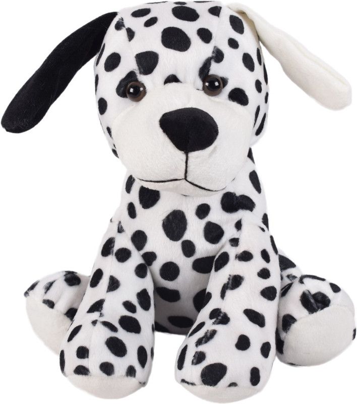 ULTRA Dalmation Dog Soft Toy - 9 inch  (Black, White)