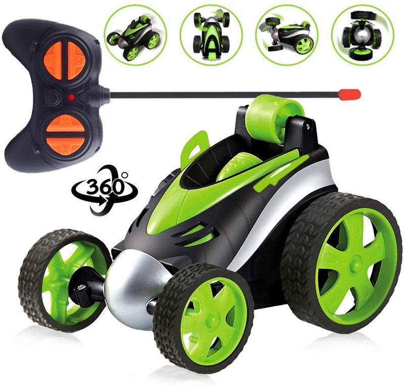 Ni&Mee Smartcraft Stunt Car, Remote Control Monster Car Rotate 360 Degree Double Sided, Electric Stunt Rock Crawler (Multicolor)  (Multicolor)