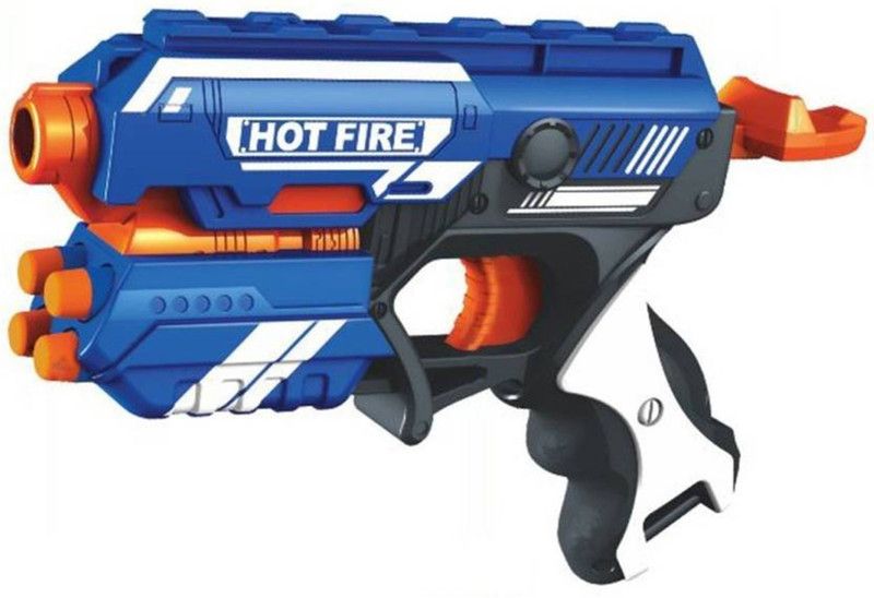 blaze storm Manual Soft Dart Gun (Multicolor) Guns & Darts  (Multicolor)