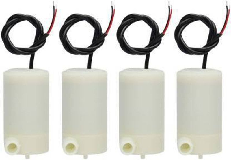 Cam cart Micro DC 3-6V Micro Submersible Mini Water Pump For Fountain Garden DIY Project ( Pack of 4 ) Educational Electronic Hobby Kit