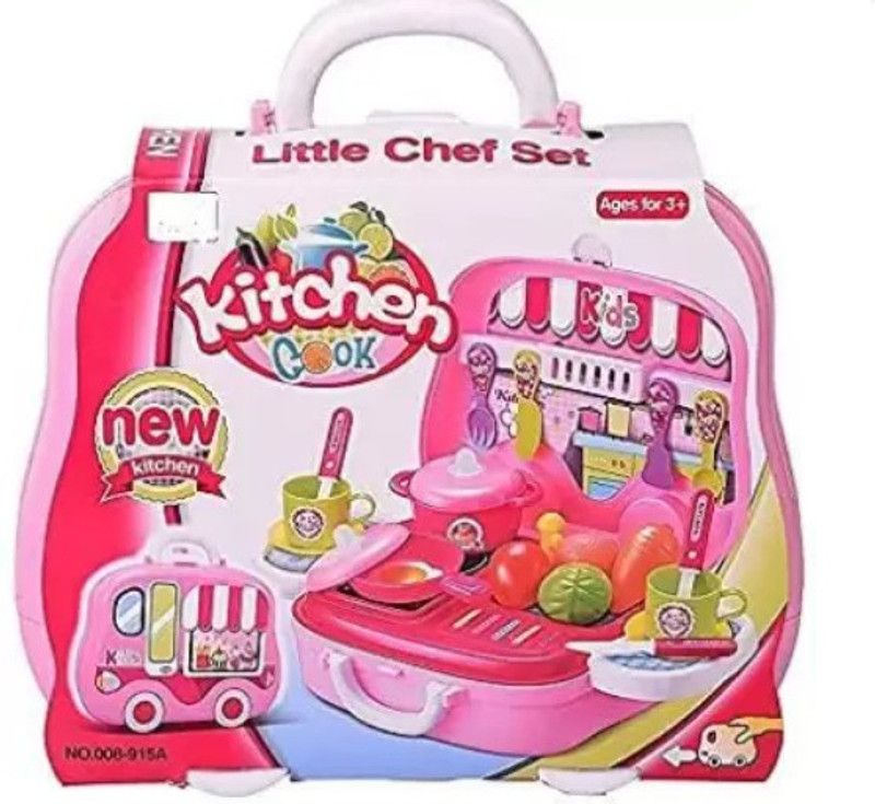 TinyTales Kitchen Cook Set Roll Play Toy Kitchen Set For Your Kids 02